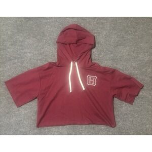 Hot Topic Harry Potter‎ Hogwarts Hoodie Womens XL Cropped Hoodie NWT